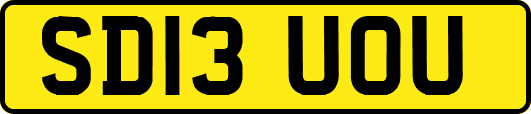 SD13UOU