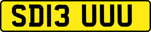 SD13UUU