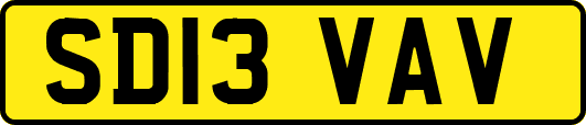 SD13VAV
