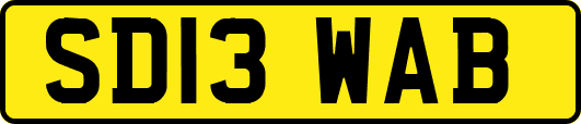 SD13WAB