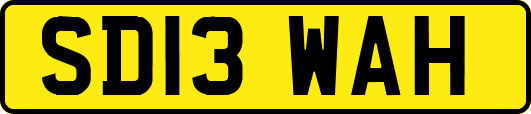 SD13WAH