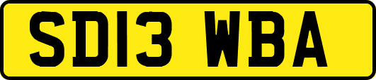SD13WBA