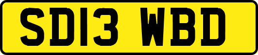 SD13WBD