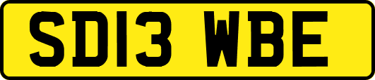 SD13WBE