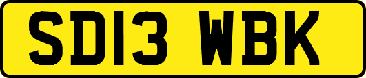SD13WBK