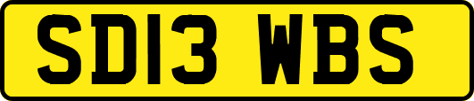 SD13WBS