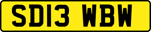 SD13WBW