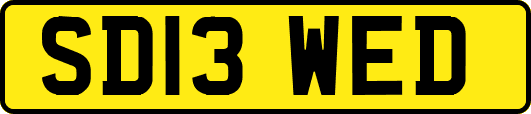 SD13WED