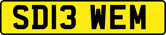 SD13WEM
