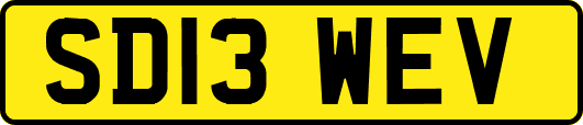 SD13WEV