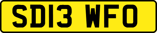 SD13WFO
