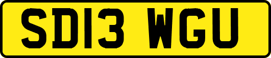 SD13WGU
