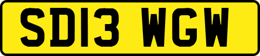 SD13WGW
