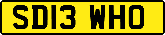 SD13WHO