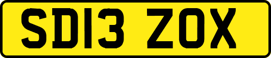 SD13ZOX