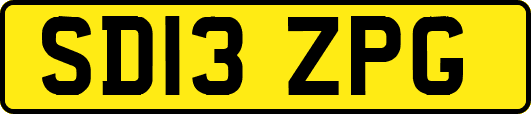 SD13ZPG