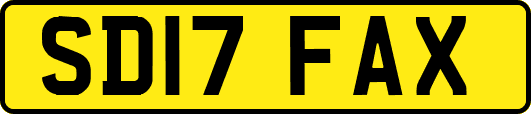 SD17FAX