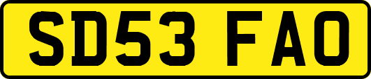 SD53FAO