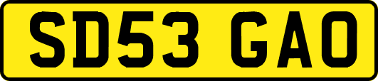 SD53GAO