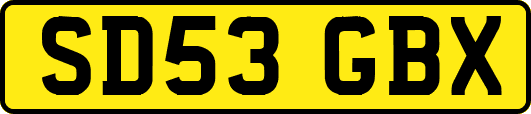 SD53GBX