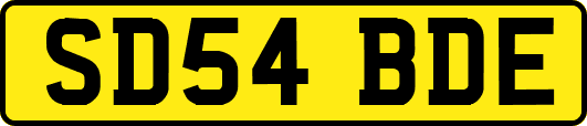 SD54BDE