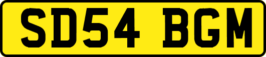 SD54BGM