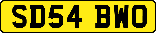 SD54BWO