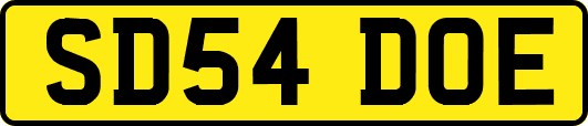 SD54DOE