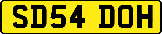 SD54DOH