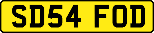 SD54FOD