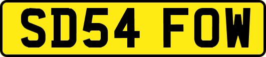 SD54FOW
