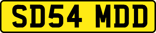SD54MDD