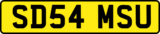 SD54MSU