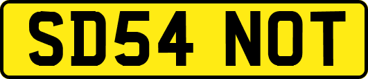 SD54NOT