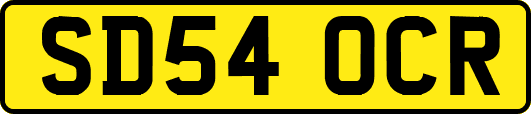 SD54OCR