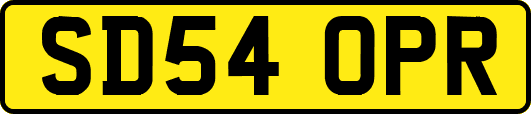 SD54OPR