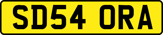 SD54ORA