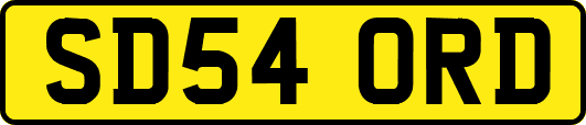 SD54ORD