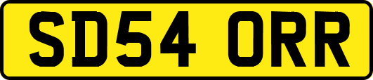 SD54ORR