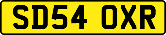 SD54OXR