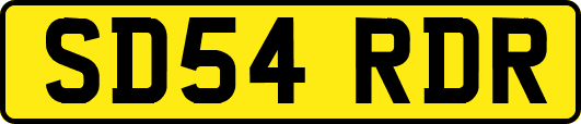 SD54RDR
