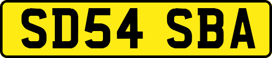 SD54SBA