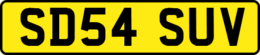 SD54SUV