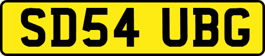 SD54UBG