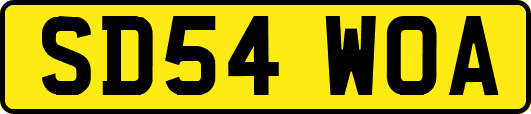 SD54WOA
