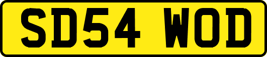SD54WOD