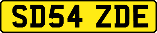 SD54ZDE