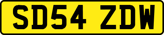 SD54ZDW