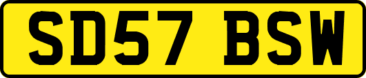 SD57BSW