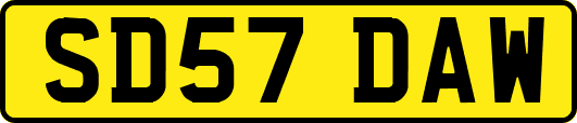 SD57DAW